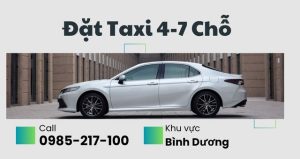 Tổng Đài Taxi Bình Dương Giá Rẻ- Gọi Ngay 0985217100